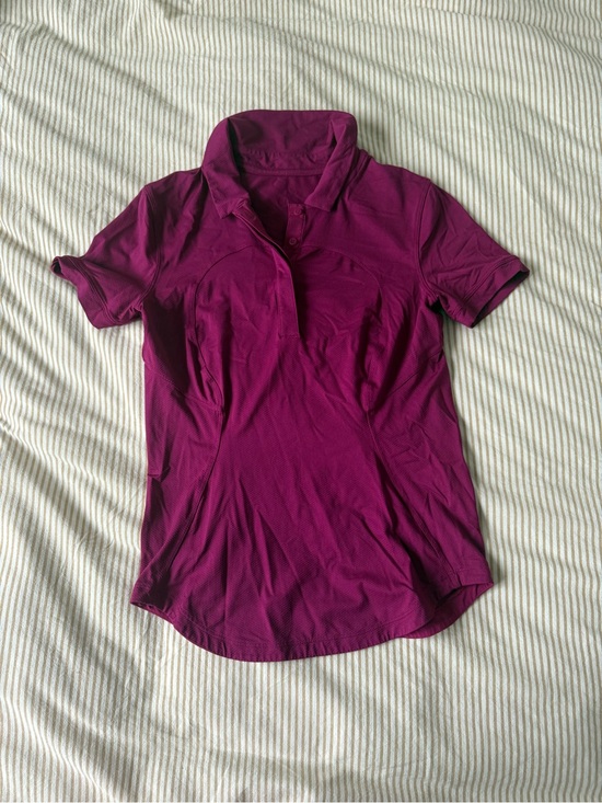 lululemon athletica Tops - Lulu lemon women’s golf polo - magenta